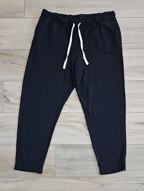 Colsie Pajama Bottoms Jogger Pants Lounge Sleepwear Black XL